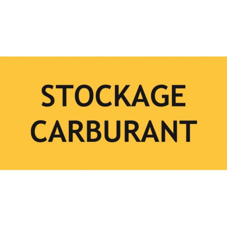 STOCKAGE CARBURANT