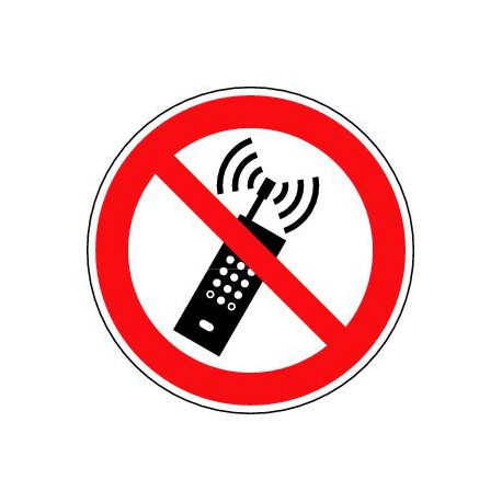 Interdiction d'activer des téléphones mobiles