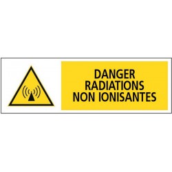 DANGER RADIATIONS NON IONISANTES + PICTO