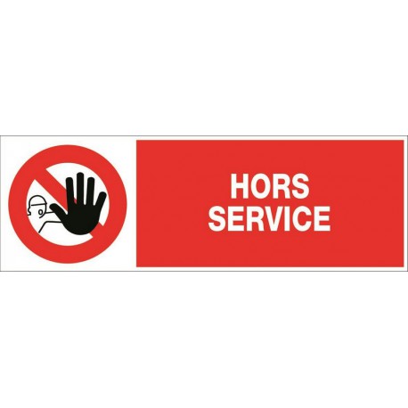 HORS SERVICE + PICTO