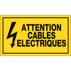 Attention Cables Electriques