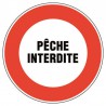 PANNEAU PECHE INTERDITE