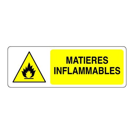 MATIERES INFLAMMABLES