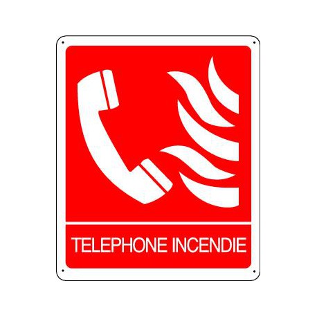 Panneau s curit   incendie TELEPHONE  INCENDIE Panosur