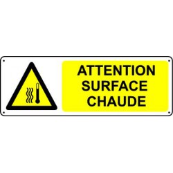 ATTENTION SURFACE CHAUDE