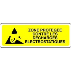 ZONE PROTEGEE CONTRE LES DECHARGES ELECTROSTATIQUES