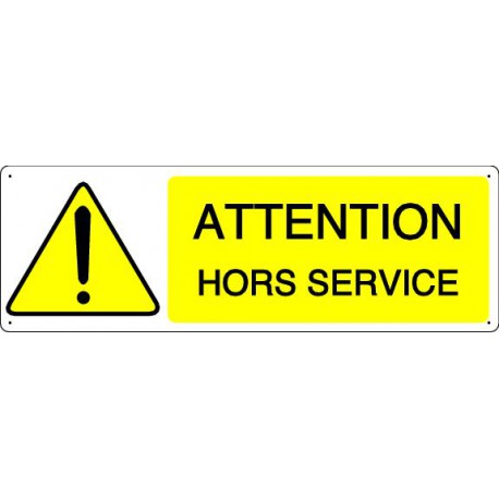 ATTENTION HORS SERVICE