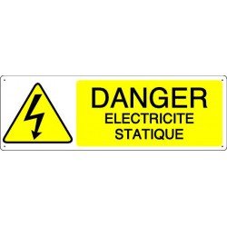 DANGER ELECTRICITE STATIQUE