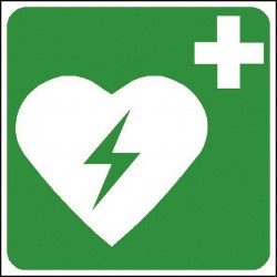Panneau Défibrillateur Automatique Externe pour le coeur