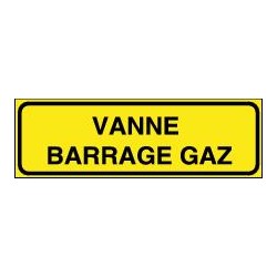 Vanne Barrage Gaz
