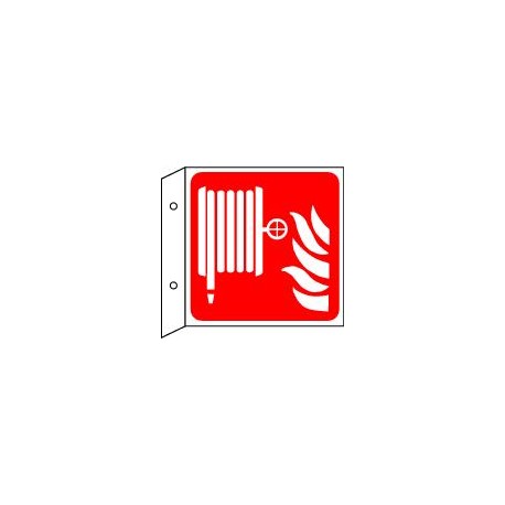 Panneau en drapeau RIA Robinet d'incendie armé