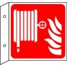Panneau en drapeau RIA Robinet d'incendie armé