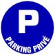 Panneau Parking Privé