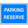 Panneau Parking Réservé