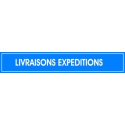 PANNEAU LIVRAISONS EXPEDITIONS