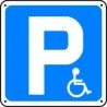 Panneau Parking Handicapé