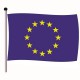 ﻿Pavillon Union Européenne en Tissu maille 100% polyester 80 x 120 cm