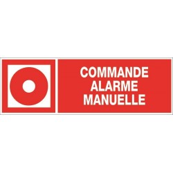 COMMANDE ALARME MANUELLE + PICTO