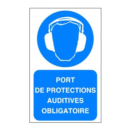 Panneau Port de Protections Auditives Obligatoire