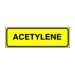 Panneau : Acétylène
