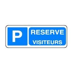 Panneau Parking Réservé Visiteurs