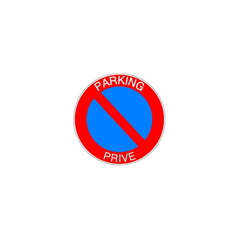 Panneau Parking privé défense de stationner - ref.d21436